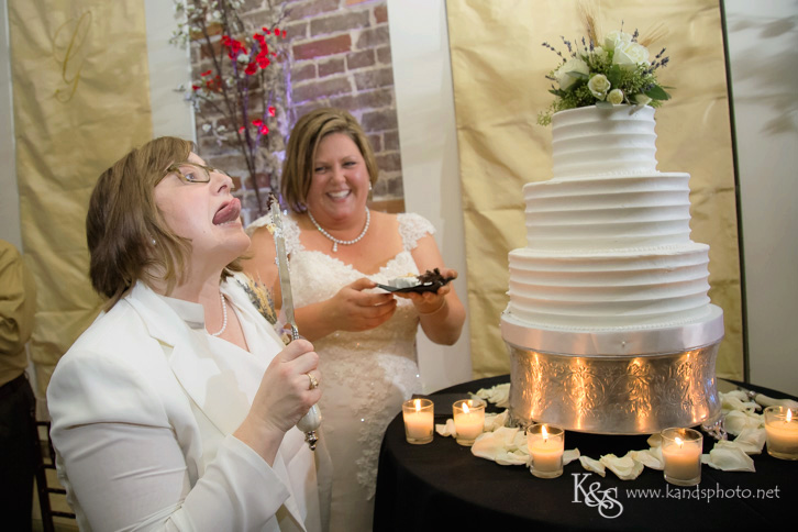 same sex wedding at mckinney grand hotel -78 Grand Hotel in McKinney Wedding